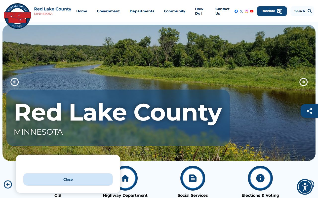Red Lake County court docket county government records access